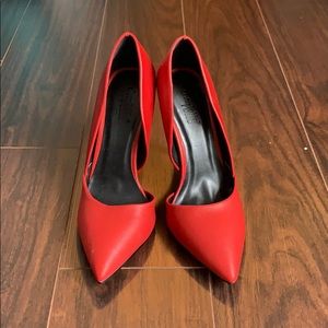 Charlotte Russe Red Pumps